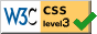 Valid CSS Level 3